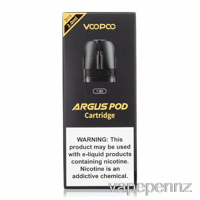 VOOPOO ARGUS POD Replacement Pods 1.2ohm Pods VAPE NZ